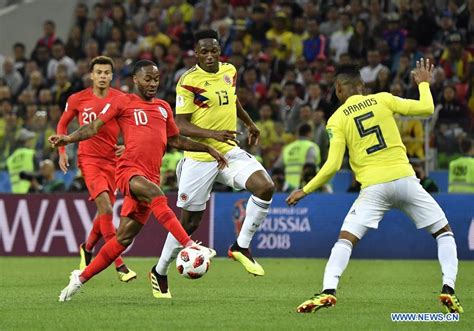 England Beat Colombia 4 3 On Penalties To Reach World Cup Quarterfinals Xinhua Englishnewscn