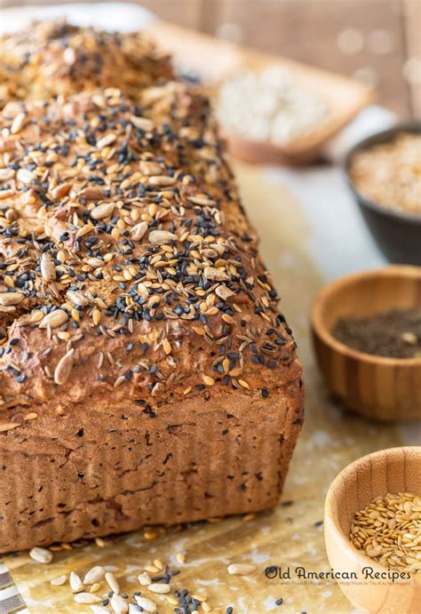 Savory Seeded Quick Bread Old American Recipes