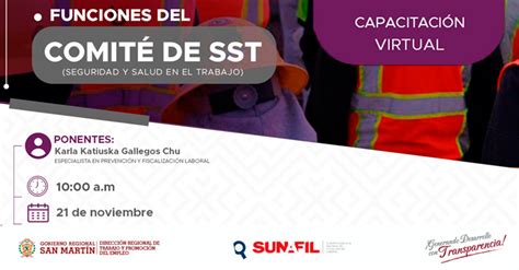 Capacitación online gratis Funciones del comité de SST seguridad y