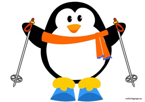 Free Penguin Skiing Cliparts Download Free Penguin Skiing Cliparts Png