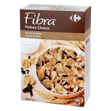 Cereales Con Chocolate Fibra Carrefour 500 G Carrefour Carrefour