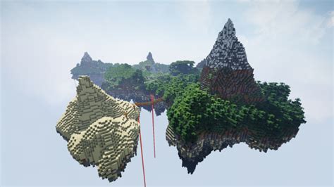 Flying Island Minecraft Map