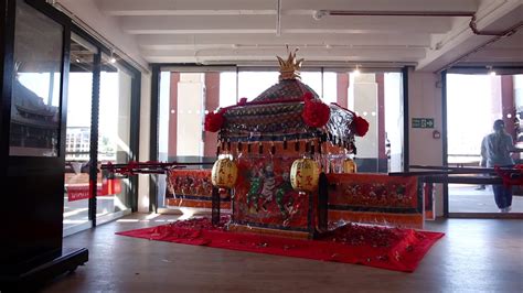 臺灣廟會民俗文化展佈展花絮倫敦篇 Behind the scenes of MIAOHUI Temple Festivals