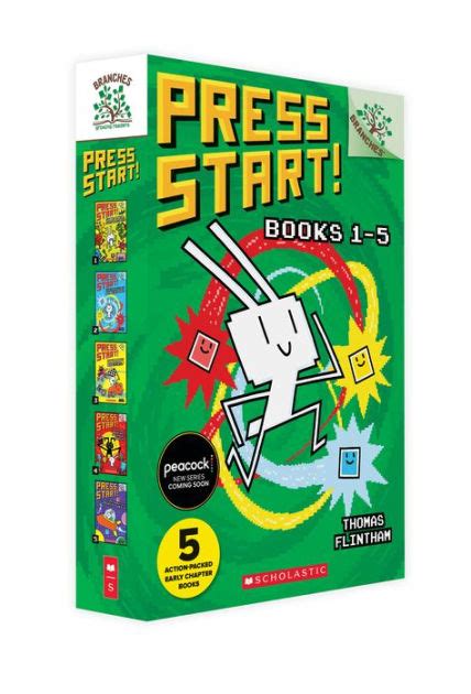 Press Start!, Books 1-5: A Branches Box Set by Thomas Flintham ...