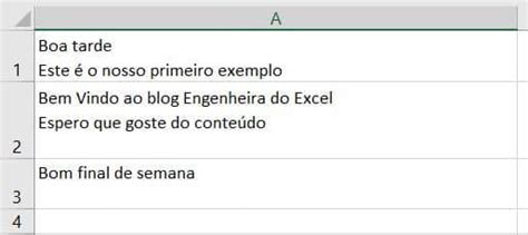 Como Quebrar Texto No Excel 3 Formas Quebrar Linhas Engenheira Do Excel