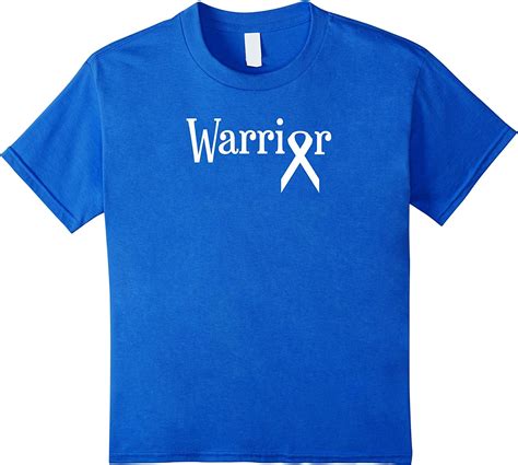 Amazon Lung Cancer Shirt Warrior With White Awareness Ribbon