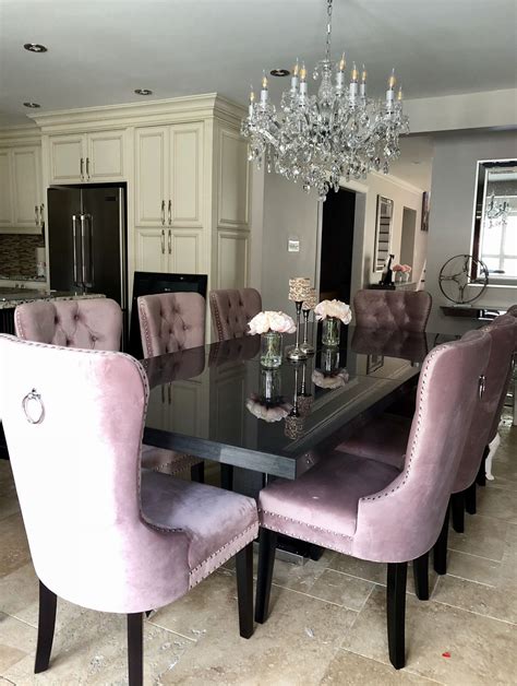 Pink Dining Room Chairs