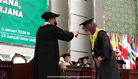 Pesan Penting Rektor Unisma Pada Wisudawan Periode Ke Lulusan