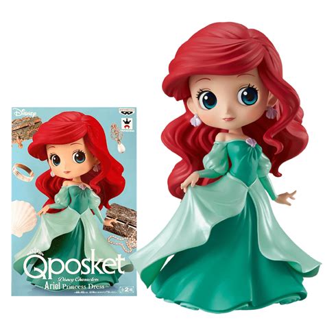 Фигурка Принцесса Ариэль в зеленом платье Ariel Princess Dress A