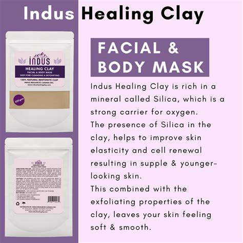 The... - Indus Healing Clay - Whole Body Care Clay Mask