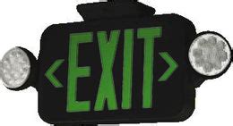 Combo Exit Signs – Exit Sign Warehouse