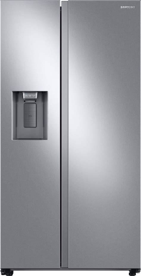 Customer Reviews Samsung 274 Cu Ft Side By Side Refrigerator With Large Capacity Stainless