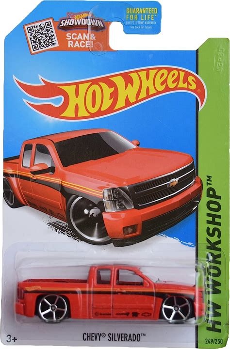 Hot Wheels Chevy Silverado Workshop 249250 Red Toys And Games