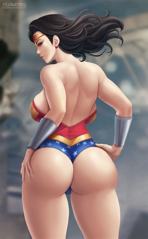 Wonder Woman And Diana Prince Dc Comics And 1 More Drawn By Flowerxl