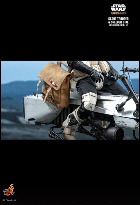 Scout Trooper Und Speeder Bike Aus Der Disney Serie The Mandalorian Von Hot Toys TMS017