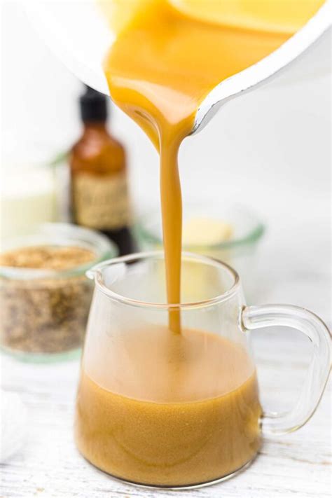 How To Make Sugar Free Caramel Sauce - Low Carb No Carb