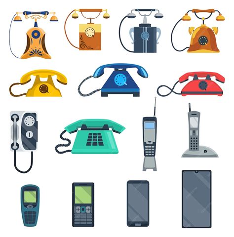 Telefone Como Meio De Comunicação - Evolução dos dispositivos de comunicação do telefone, do telefone ...