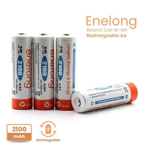 Jual Glo Enelong Baterai Cas Ni Mh Rechargeable Aa Mah Pcs Hr