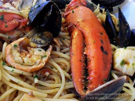 Oggi Vi Cucino Cos Spaghetti Con Astice E Frutti Di Mare Frutti Di