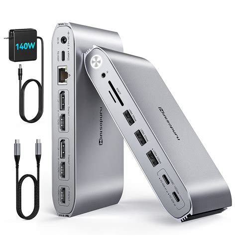 Minisopuru Upgrade Minisopuru Displaylink Docking Station Triple Monit