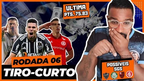 CARTOLAFC RODADA 06 L TIME TIRO CURTO L 2 TIMES PRA MITAR NA RODADA 06