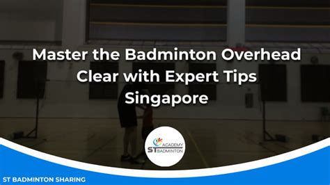 Master The Badminton Overhead Clear With Expert Tips | Coach