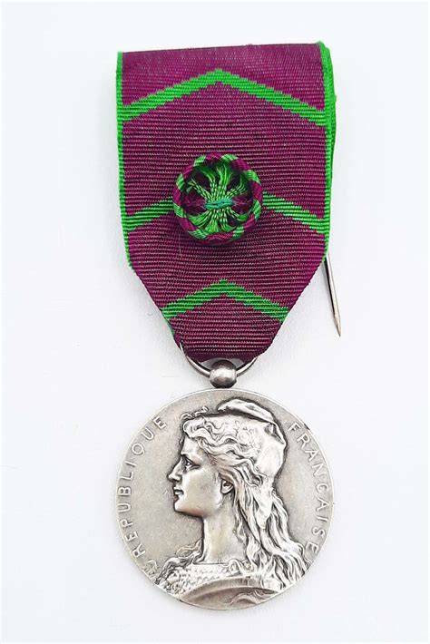 Médaille dhonneur de la Protection Judiciaire de la Jeunesse Argent