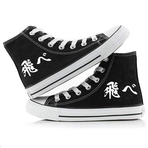 Buy Haikyuu Canvas Shoes Karasuno Ushijima Wakatoshi Hinata Shoyo