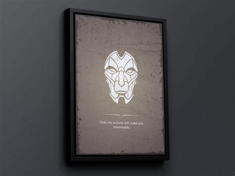 Jhin Poster League of Legends Jhin Quote Gaming Poster Jhin - Etsy