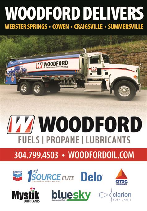 Woodford Delivers In Central West Virginia Woodford Oil Company