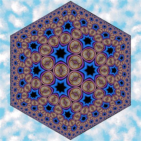 Hexagonal Hyper Kaleidoscope II Hyperbolic Kaleidoscope 3 Flickr