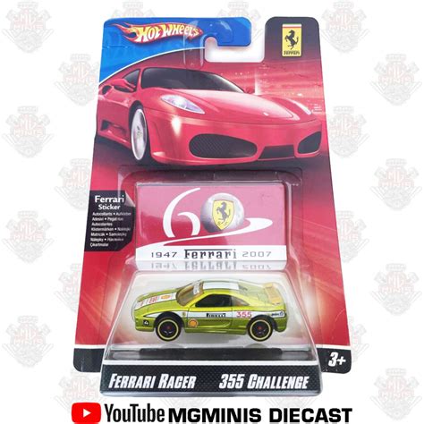 Hot Wheels Ferrari Racer 355 Challenge Mgminis Diecast