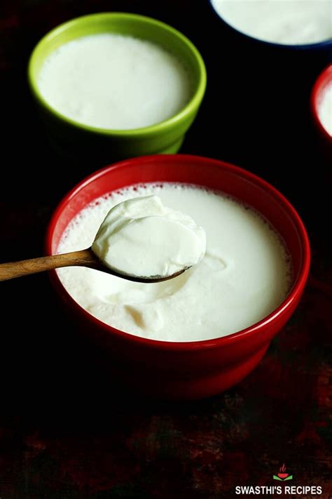 How To Make Curd Dahi Recipe Indian Yogurt