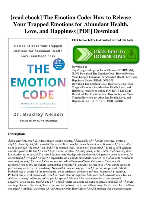 Ppt [read Ebook] The Emotion Code How To Release Your Trapped