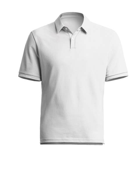 Polo Blanco De Manga Corta Con Cuello Personalizado 42€ Hockerty