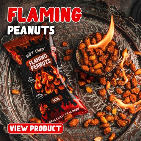 K P Hot Chip Flaming Peanuts G P Delitea Se