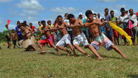 Jogos Ind Genas Da Para Ba Re Nem Ndios De Tribos Do Litoral Norte