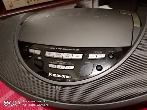 Panasonic Boombox Audio Portable Music Players On Carousell