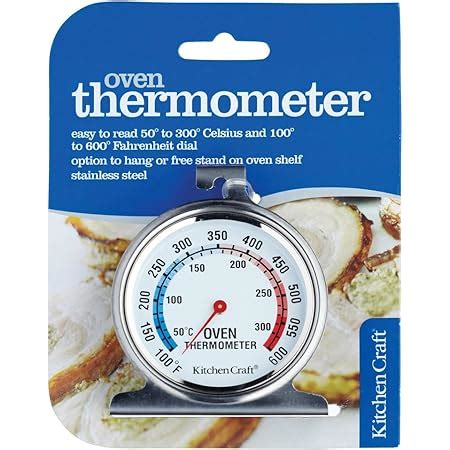 Kitchencraft Ofenthermometer Edelstahl Amazon De K Che Haushalt