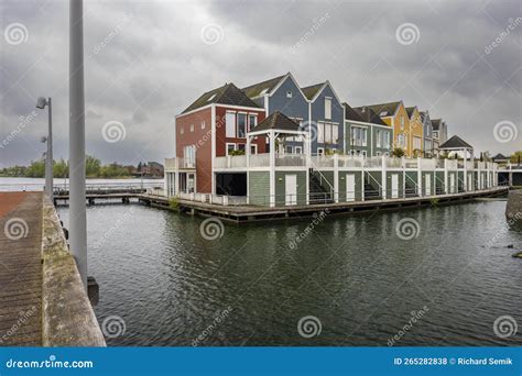 Modern Residential Architecture in Houten, the Netherlands Stock Photo ...