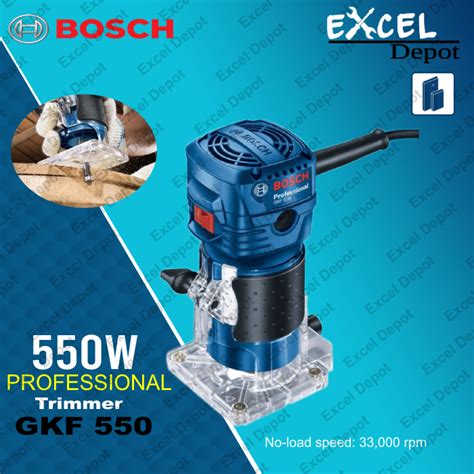 BOSCH Professional Trimmer Palm Router GKF 550 100 ORIGINAL 550W