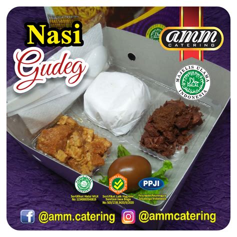 Nasi Kotak Gudeg Jogja Murah Hanya Di AMM Catering AMM Catering