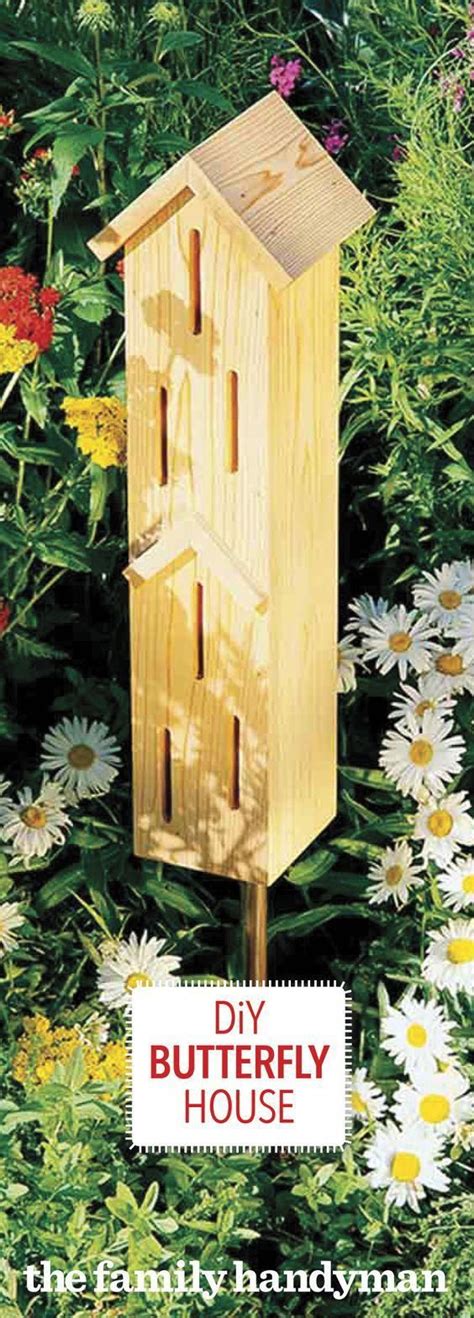 How To Build A Butterfly House For Your Yard Butterfly House Bird House Kits Diy Butterfly