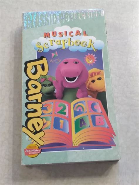 Barney Classic Collection Vhs Barney S Musical Scrapbook Eur