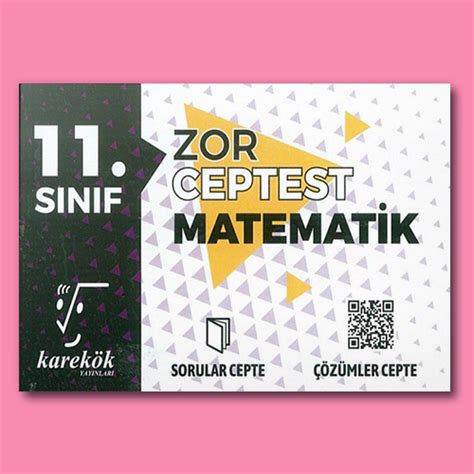 S N F Matematik Zor Cep Test Karek K Yay Nlar Yard Mc Ders