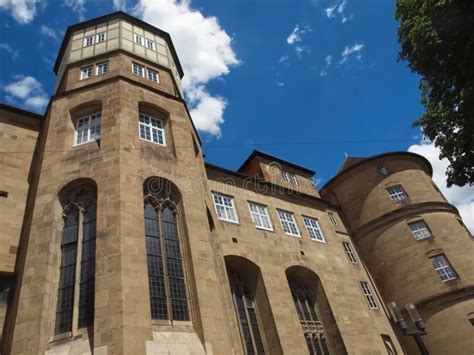 Beautiful Old Castle In Stuttgart In Germany Editorial Stock Photo