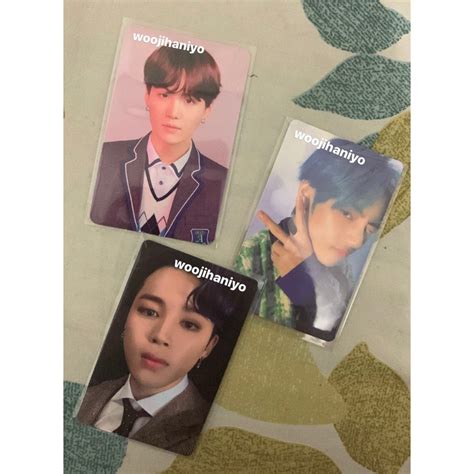 Jual Official Photocard Pc Bts Bangtan Suga Taehyung Jimin Persona Map