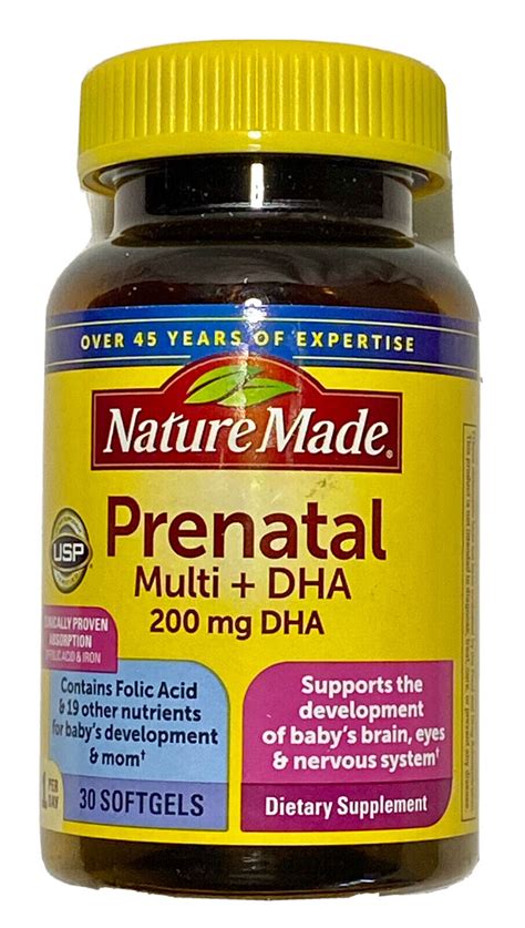 Nature Made Prenatal Vitamins