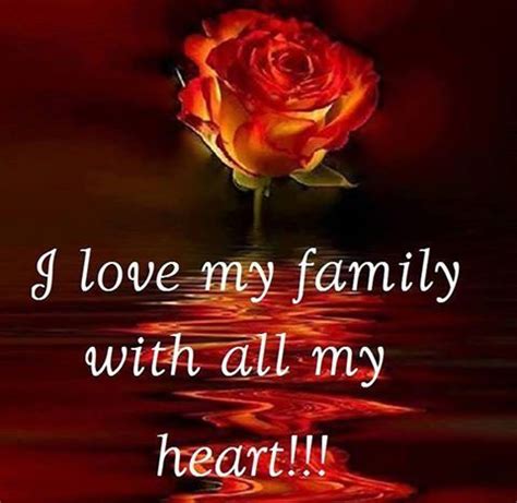 I Love My Family With All My Heart | Love my family, Love my family ...