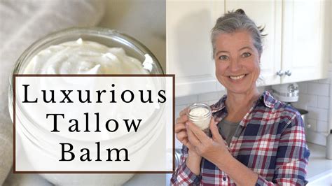 Create Soft Skin With This Diy Tallow Balm Youtube